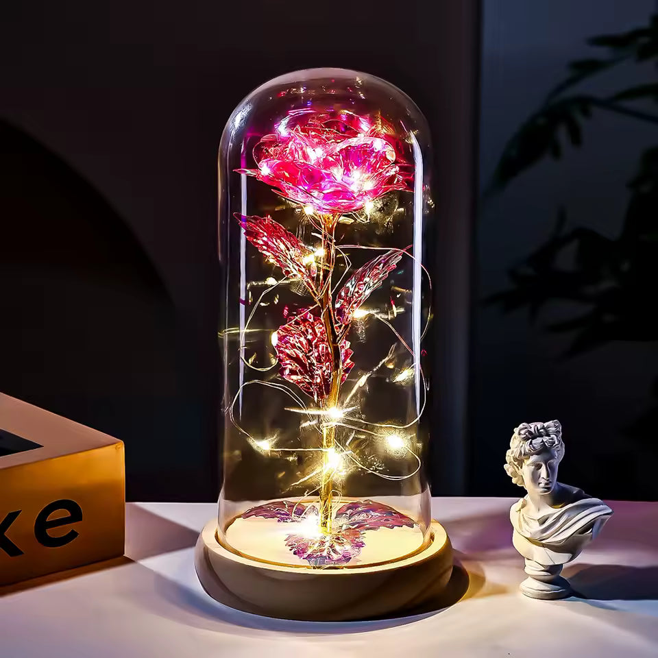 Fleurs artificielles galaxie à couleurs changeantes