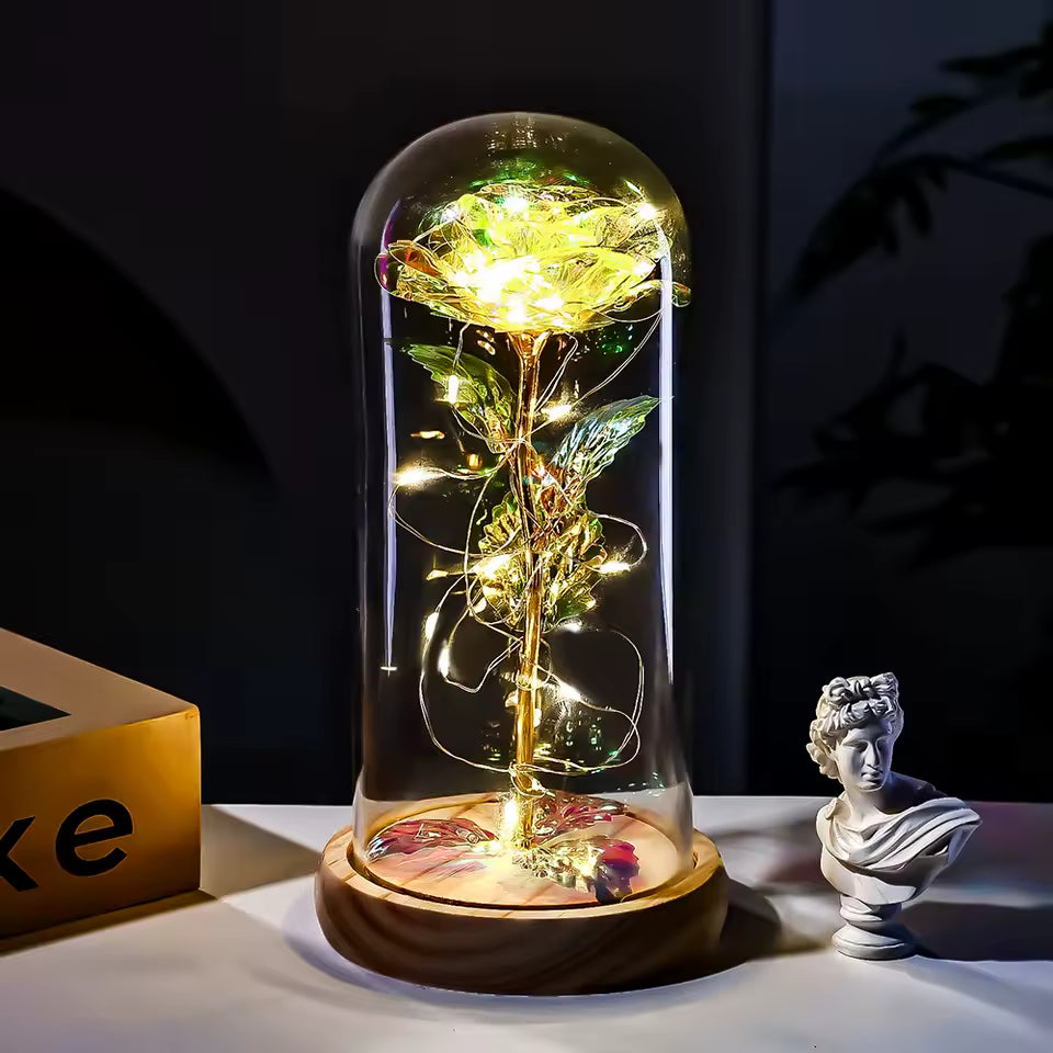 Fleurs artificielles galaxie à couleurs changeantes